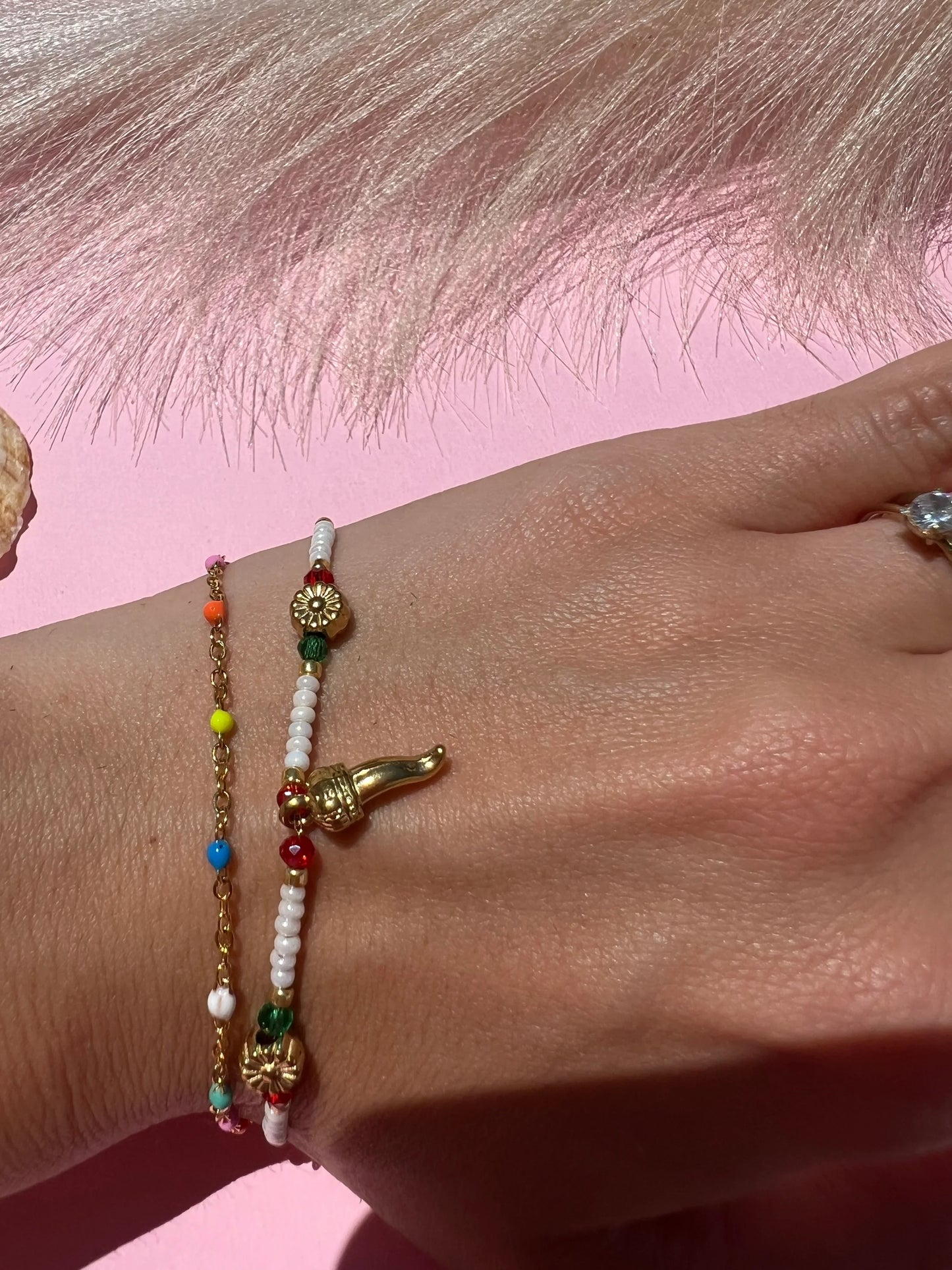 Cavigliera Spicy Flower🌶️🌸