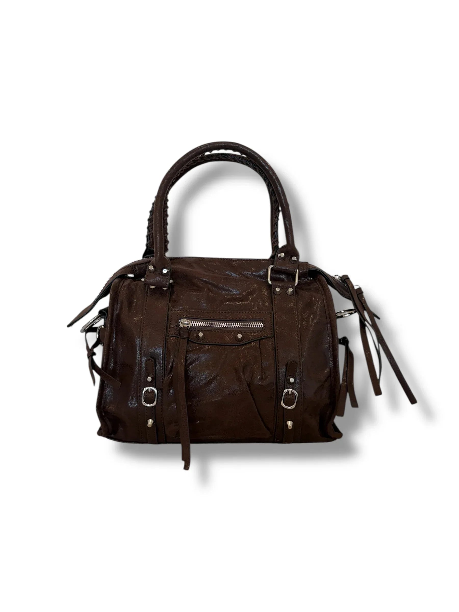 Borsa Amber big - dettagli argento - Les Soeurs 33