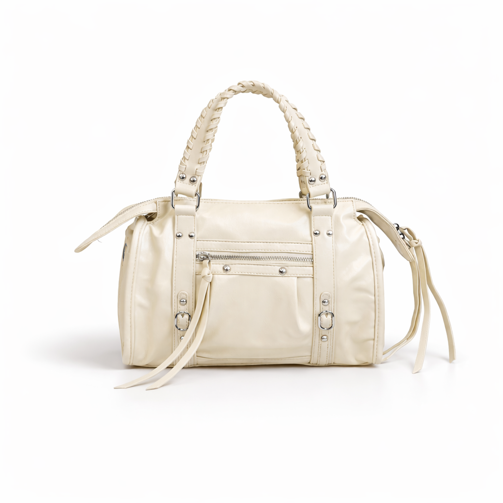 Borsa Amber medium - dettagli argento