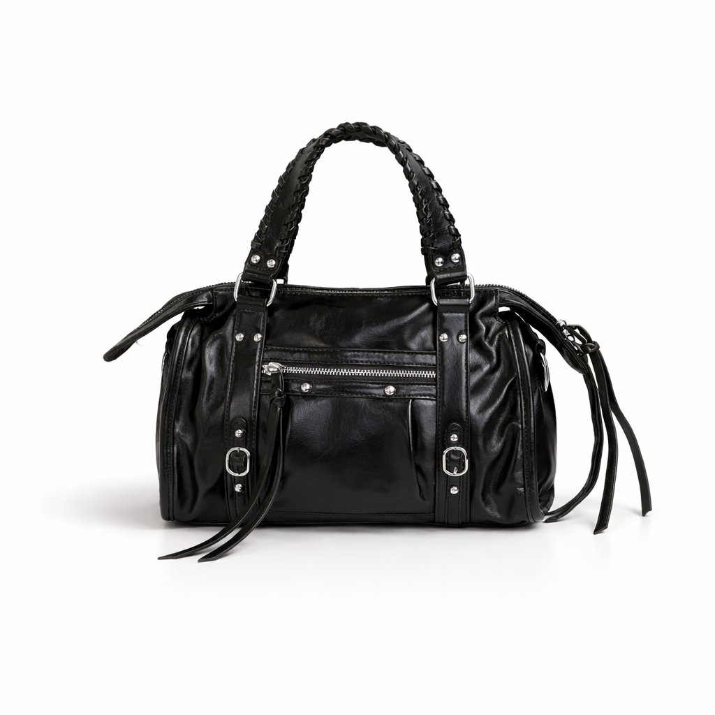 Borsa Amber medium - dettagli argento
