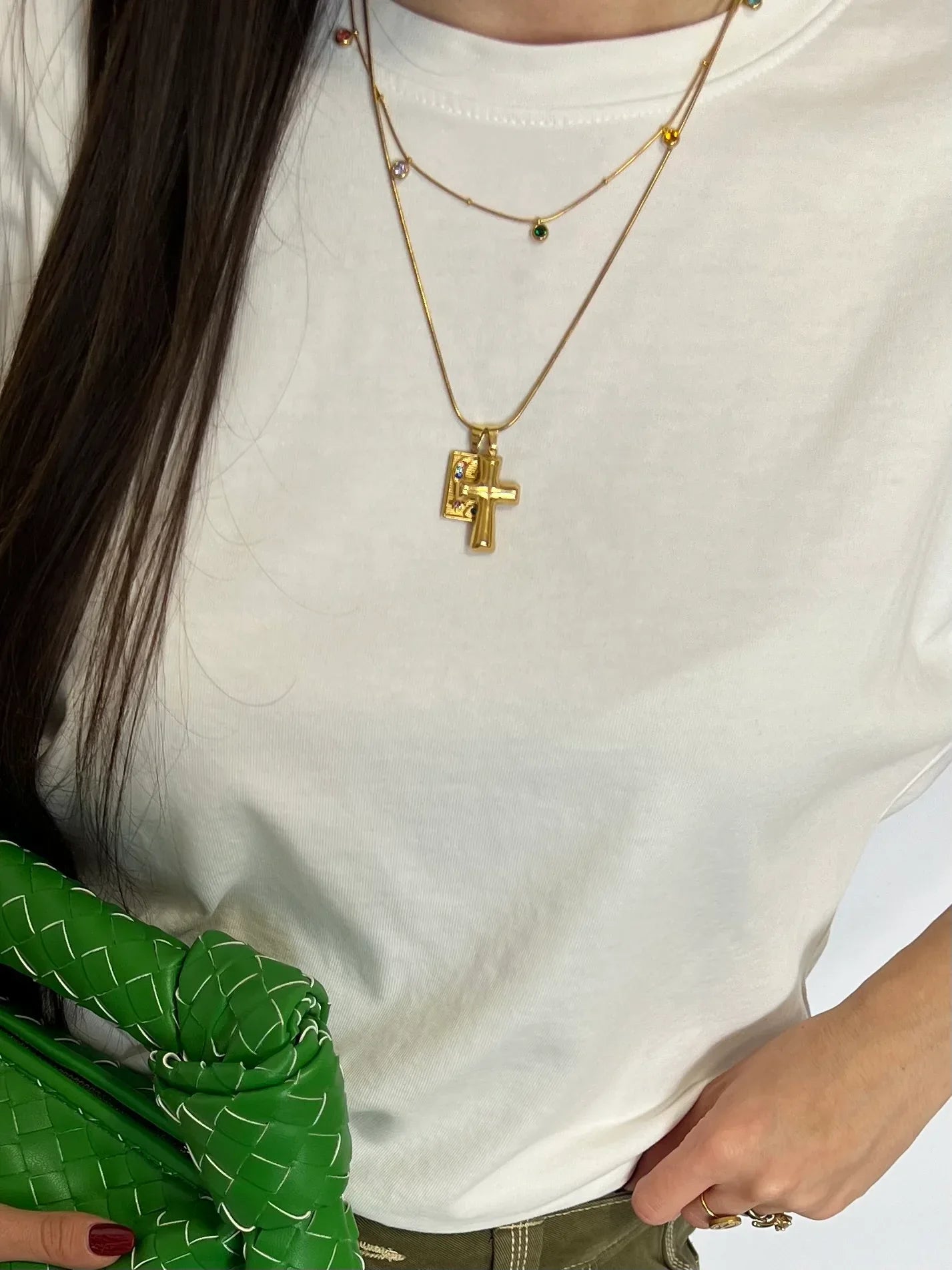 Collana - Cross bold - Les Soeurs 33