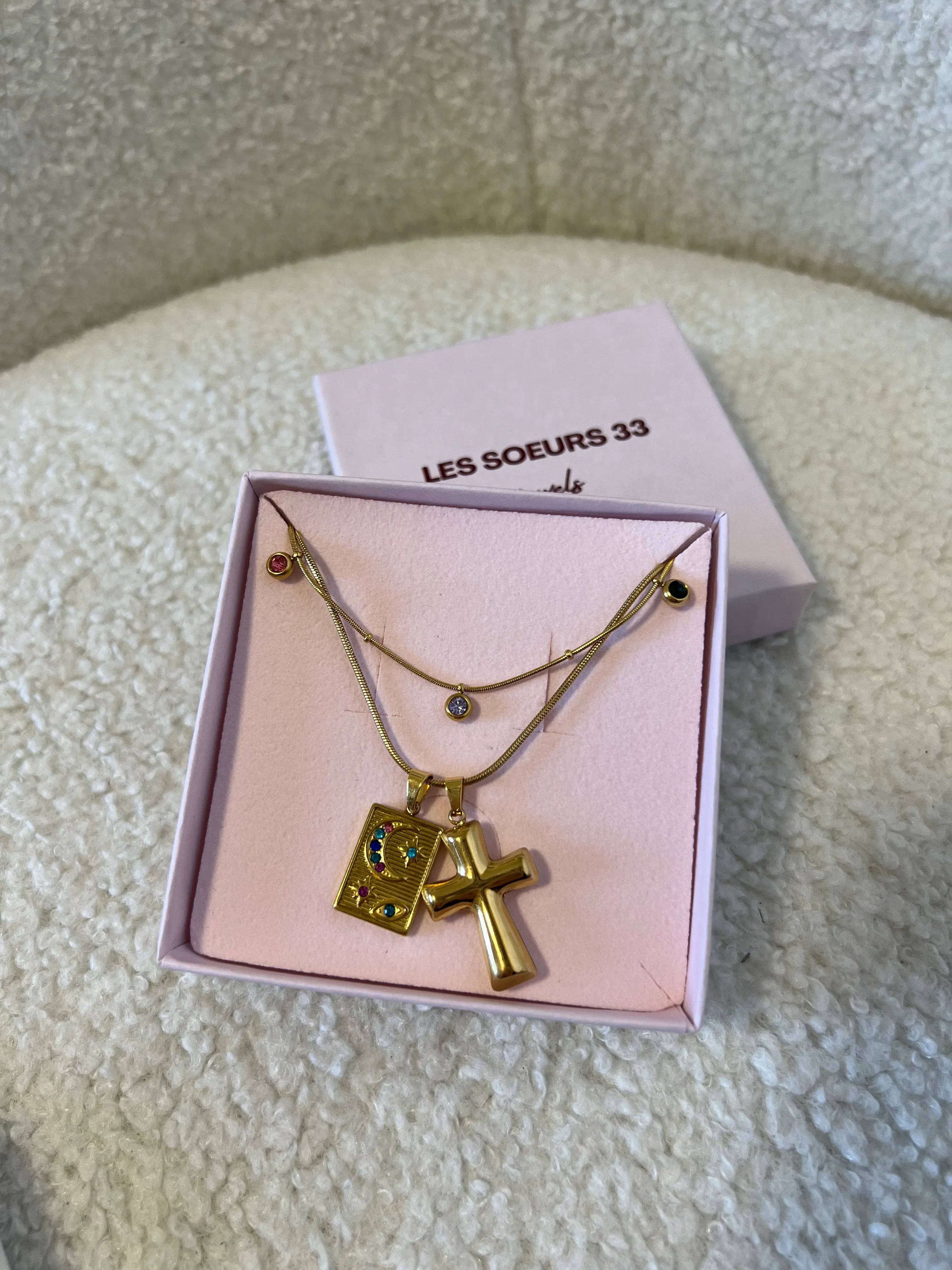 Collana - Cross bold - Les Soeurs 33
