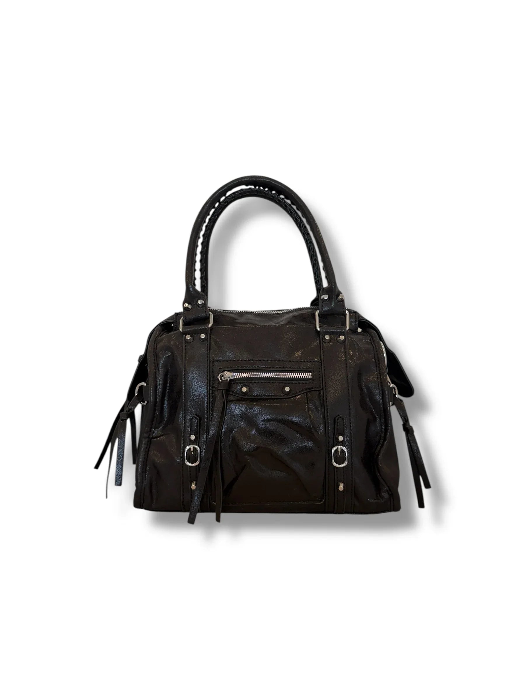 Borsa Amber big - dettagli argento - Les Soeurs 33