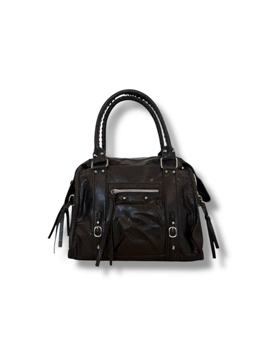 Borsa Amber big - dettagli argento