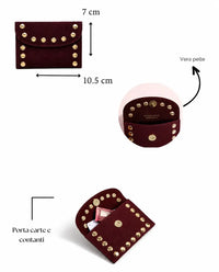 Borsellino Roxi - vera pelle suede