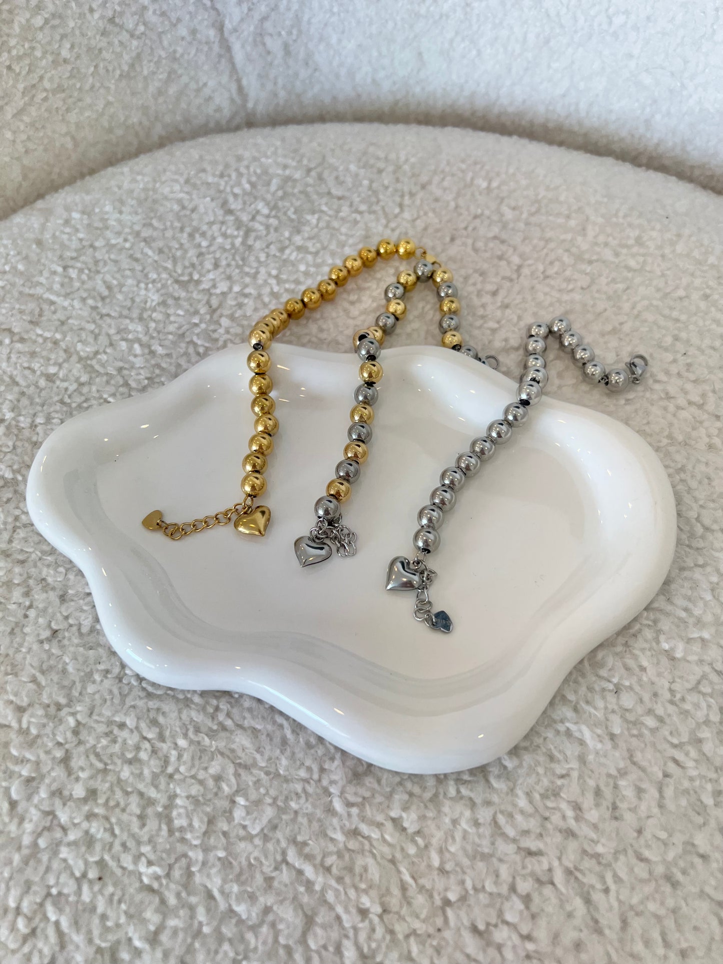 Bracciale - sonaglio con cuore