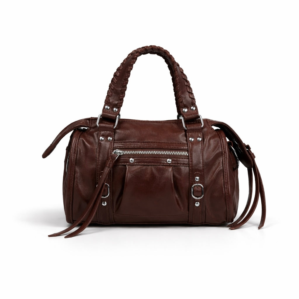 Borsa Amber medium - dettagli argento