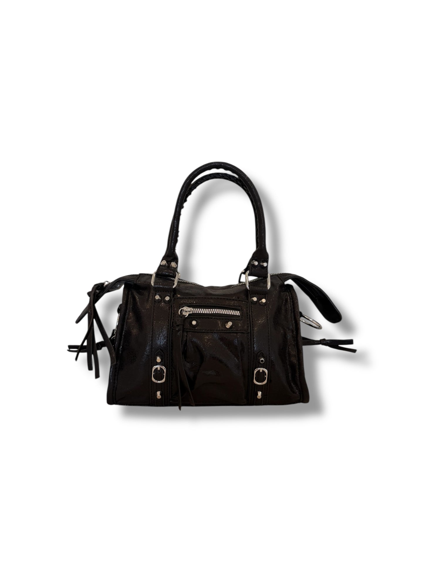 Borsa Amber mini - dettagli argento