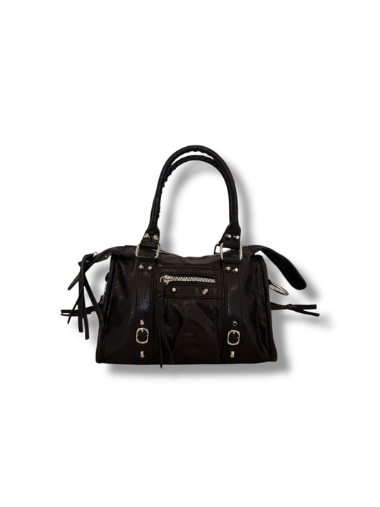 Borsa Amber mini - dettagli argento