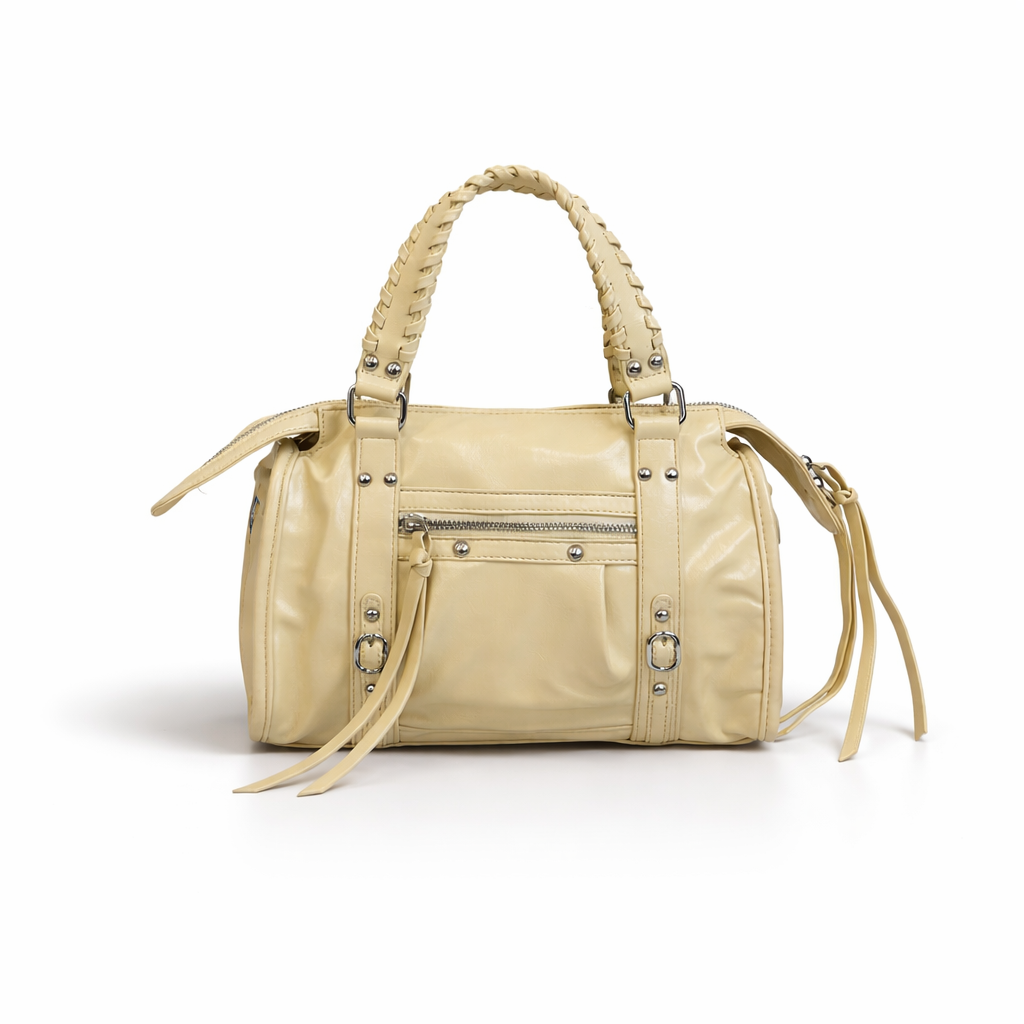 Borsa Amber medium - dettagli argento