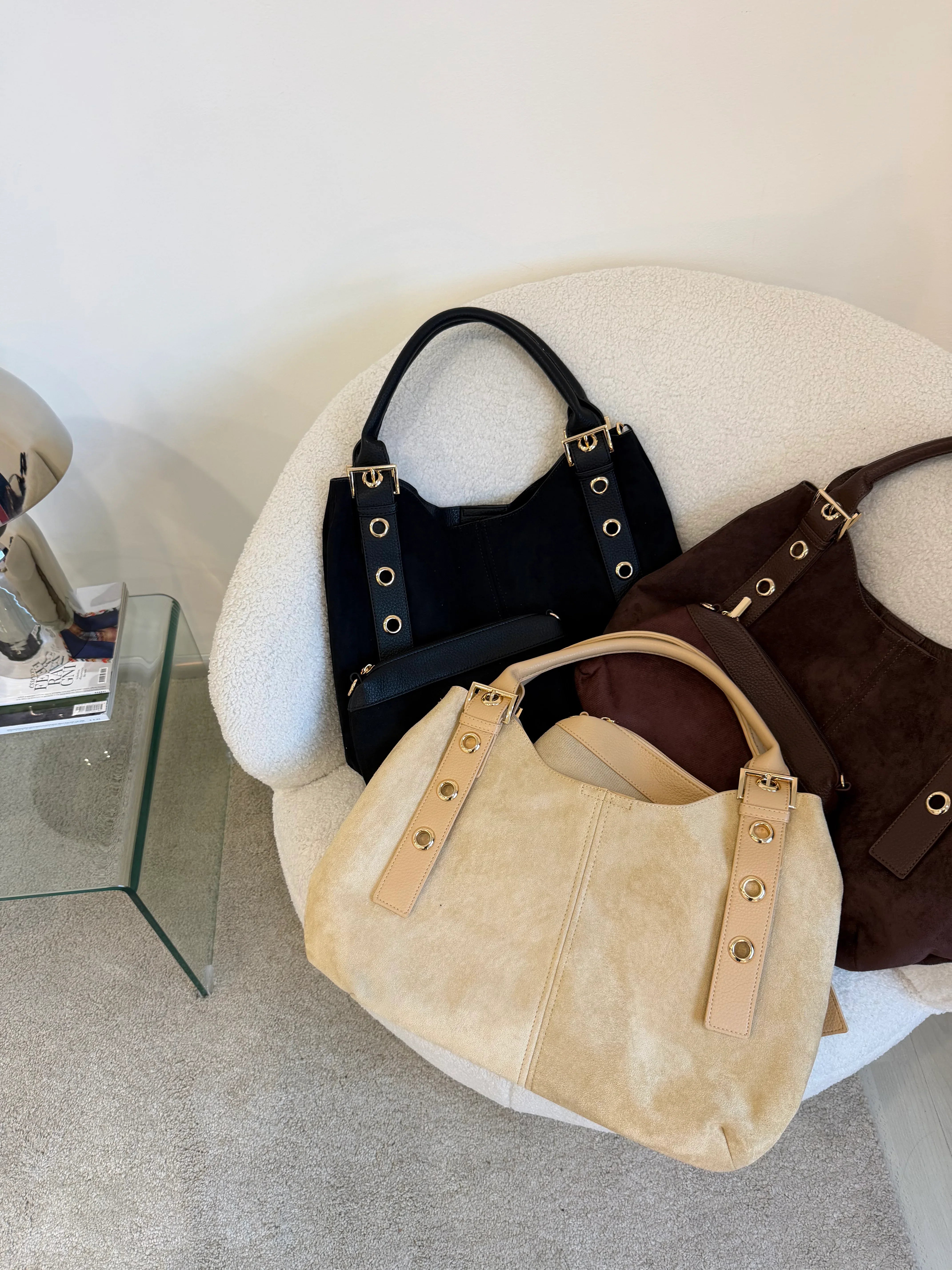 Borsa Amanda - suede - Les Soeurs 33