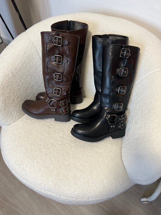 Biker boots - Jade